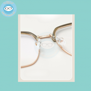 Gọng nhựa càng kính titanium mã 8151